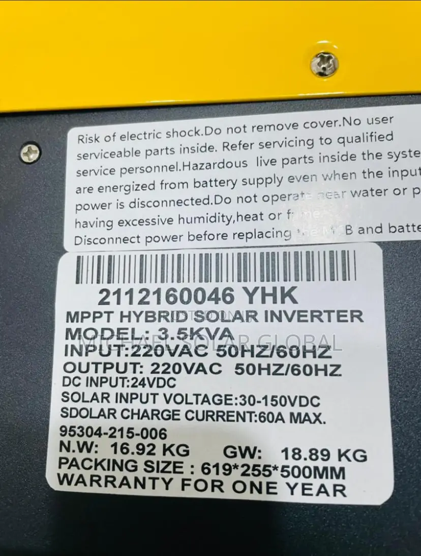 3.5kva 24v Hybrid Inverter