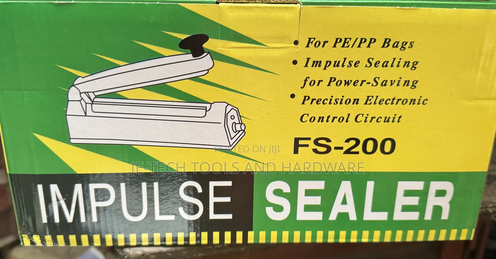 New Nylon Impulse Sealer Sealing Machine Fs 200
