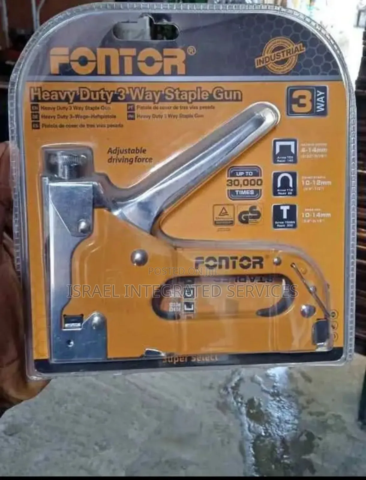 Heavy Duty Staple Gun 3 Ways