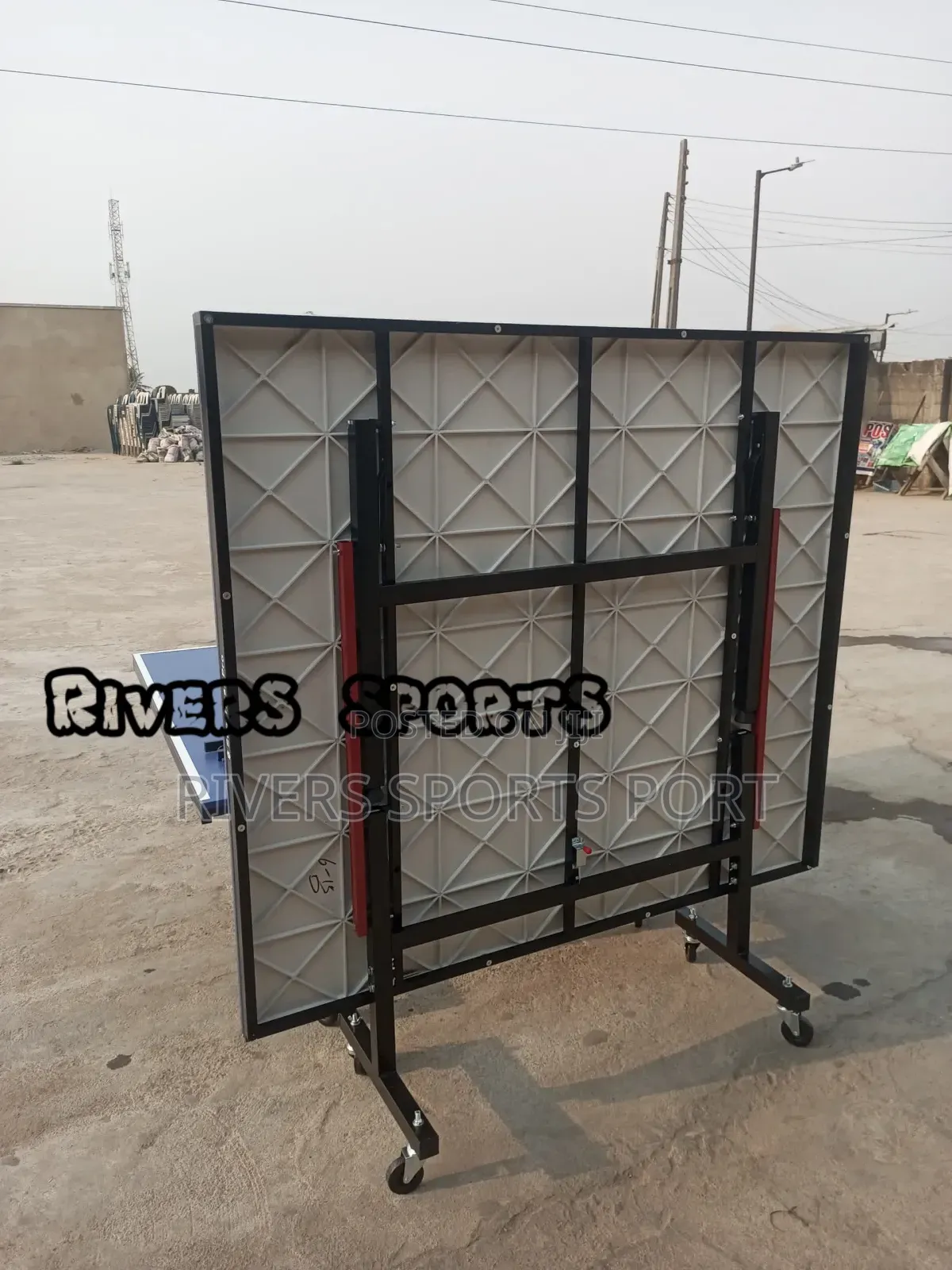 Supermax Pro SMC Outdoor Table Tennis Board With Accessories