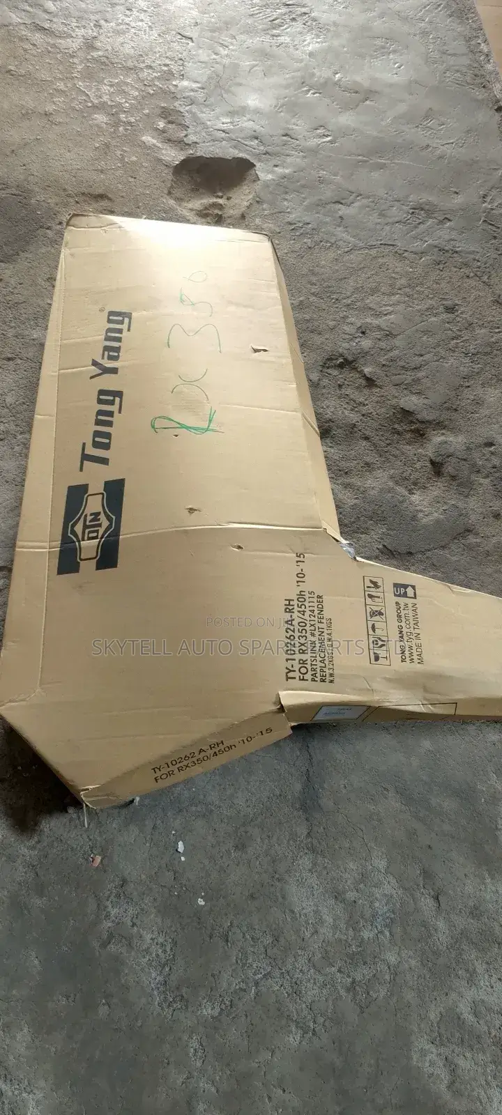 Replacement Fender for Lexus Rx 350 2012