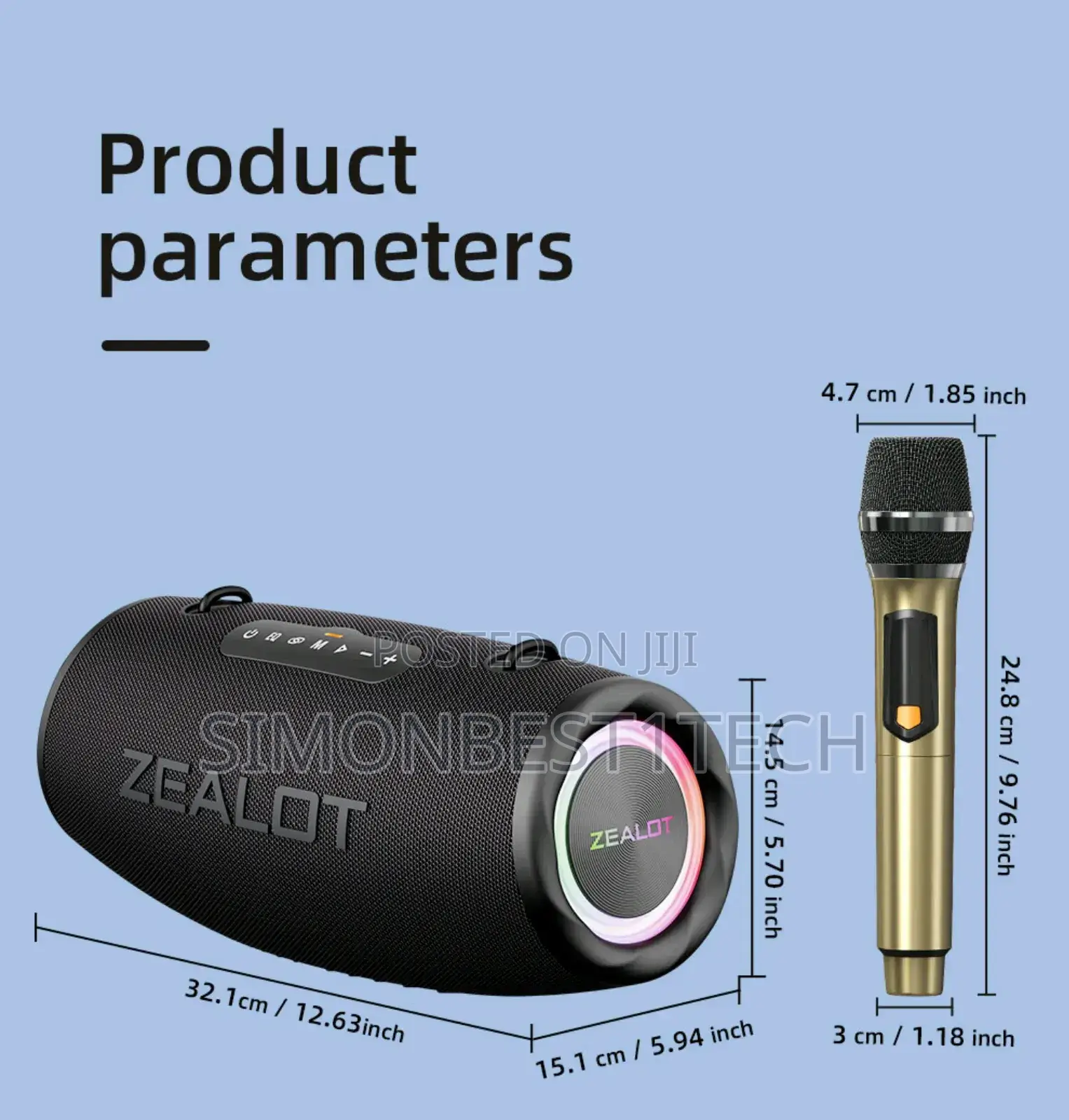 Zealot Speaker S87m 80w
