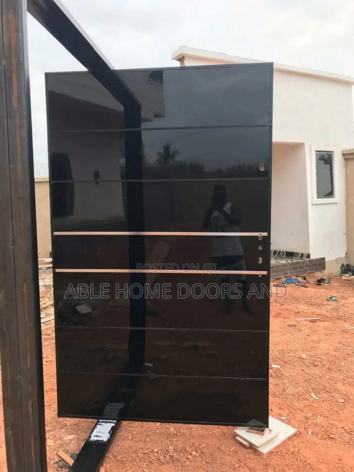 Able Home Security Pivot Door Made in Nigeria