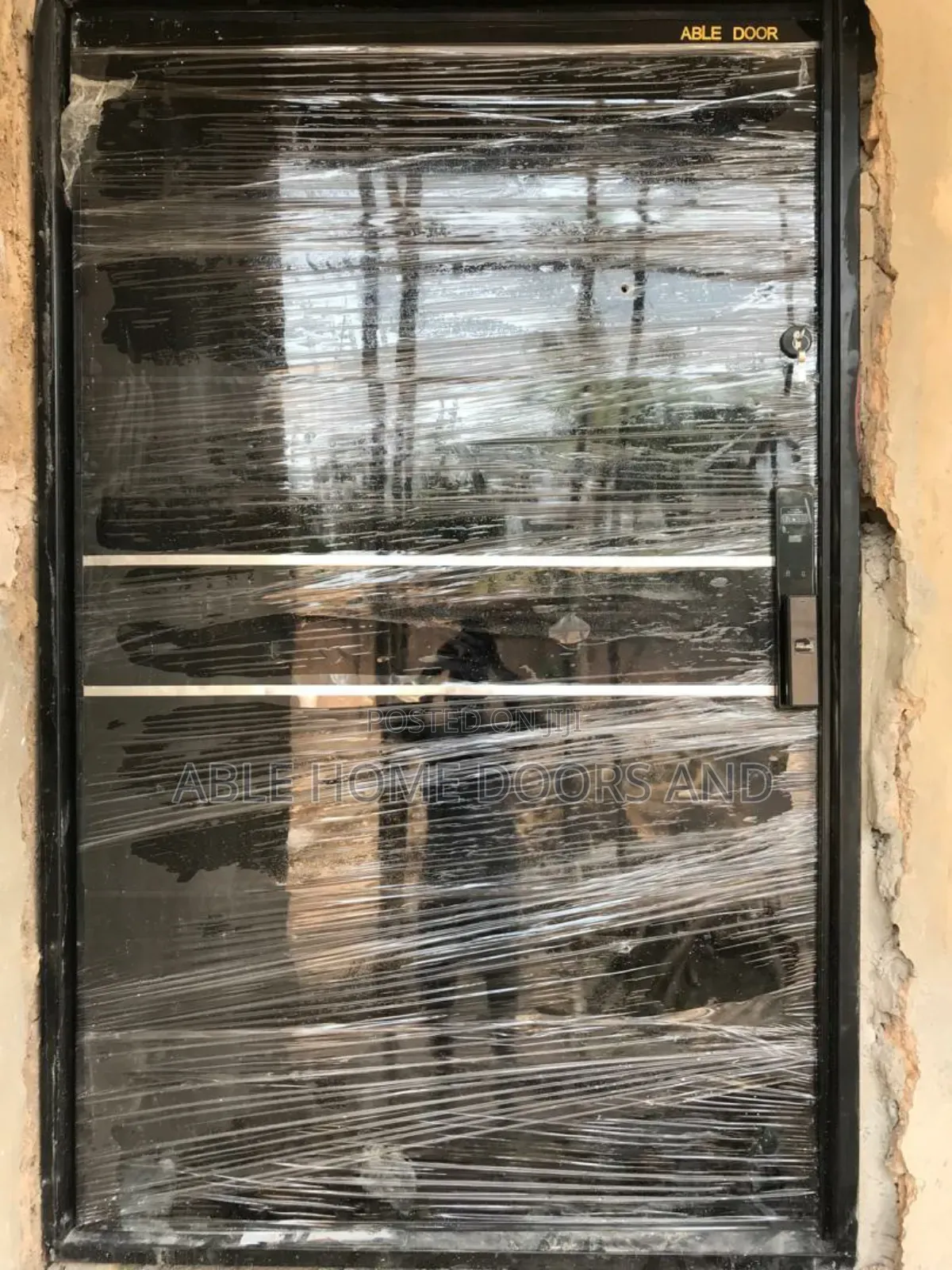 Able Home Security Pivot Door Made in Nigeria