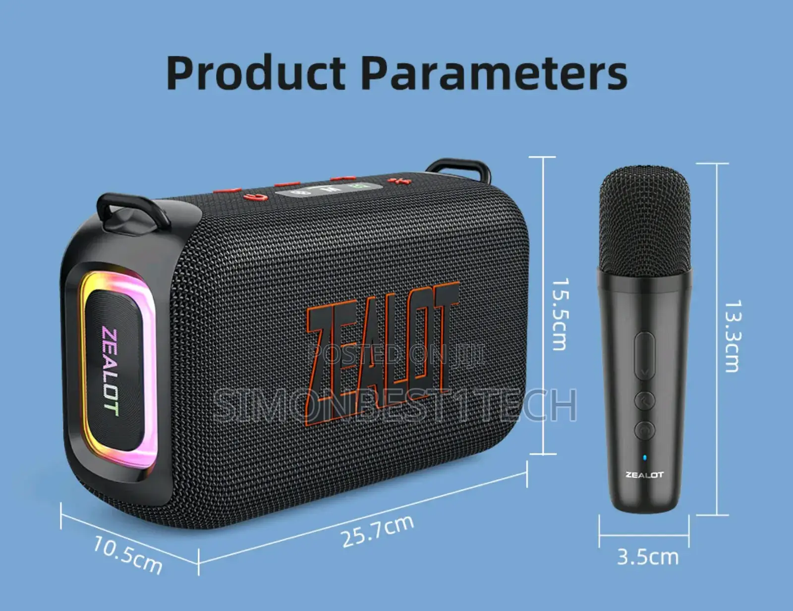 Zealot Speaker S85m 50w