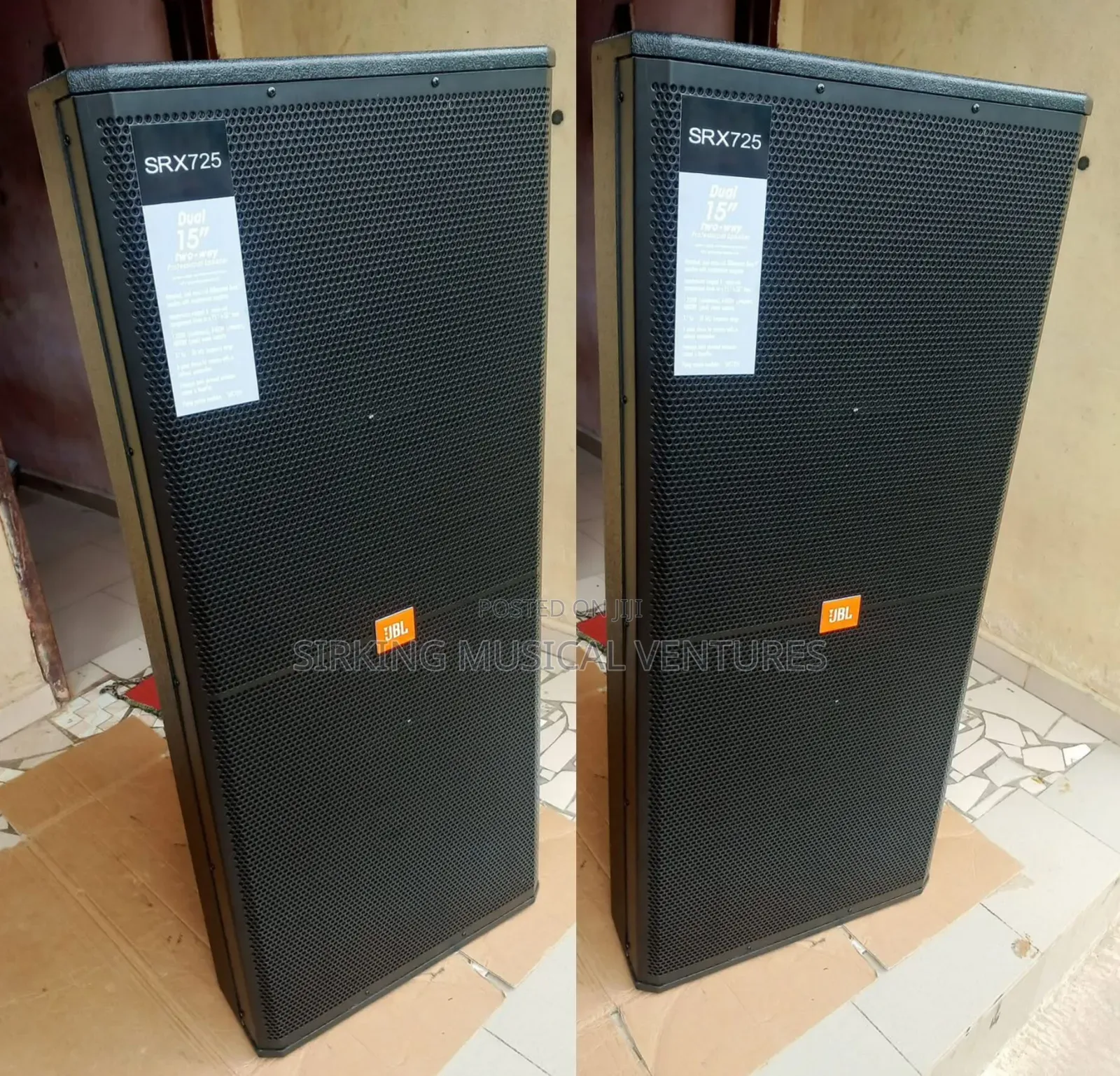 JBL Srx725 Full Range Acoustic Speaker