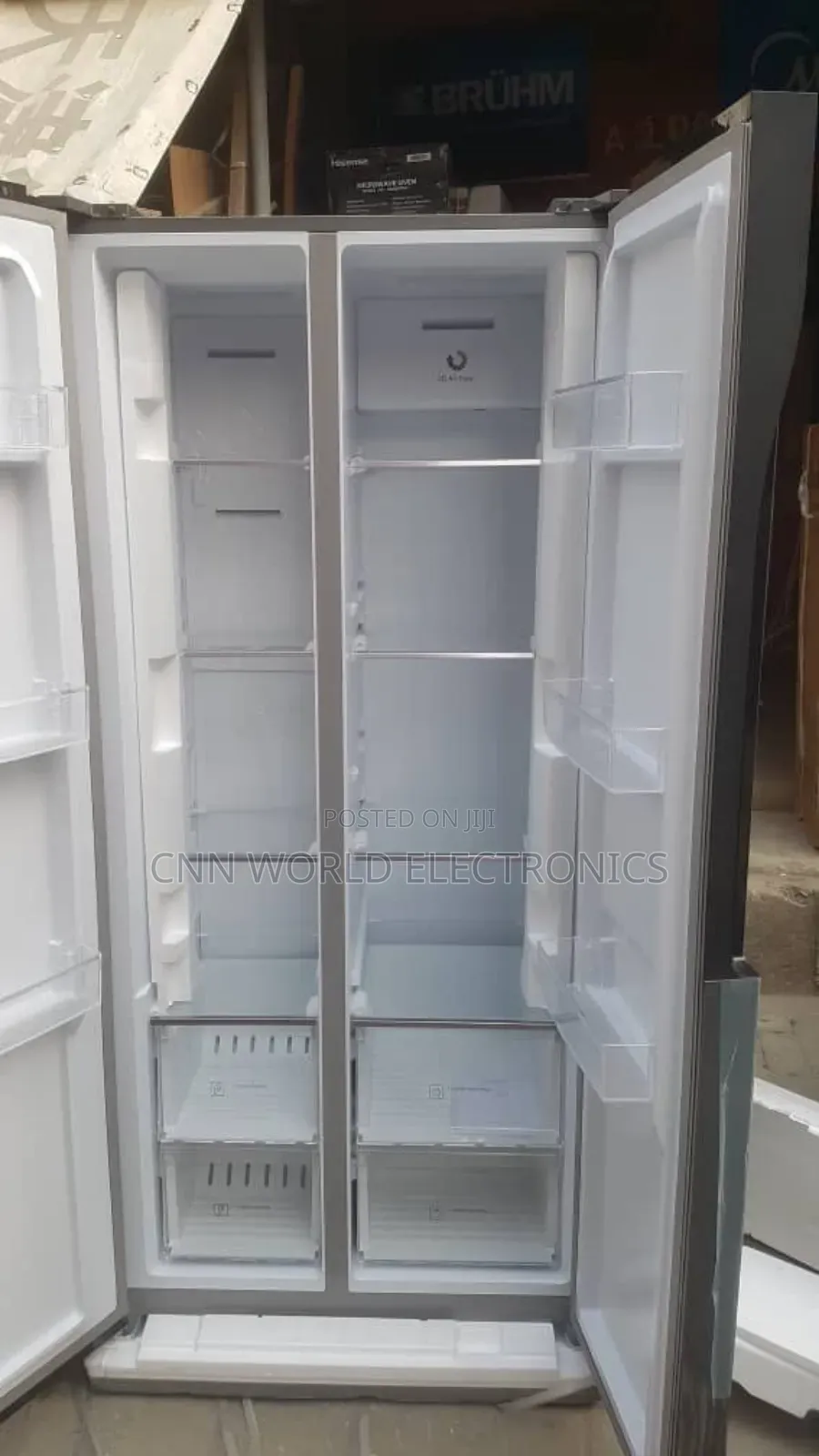 Original Royal 500l Side by Side Fridge Led Display Warranty
