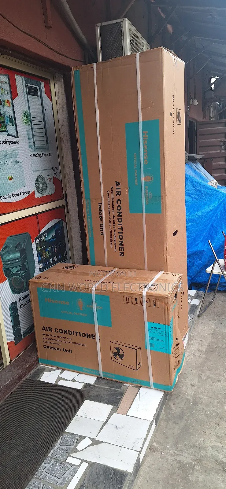 Original Hisense Inverter (2ton) Floor Ac (R410a) Copper