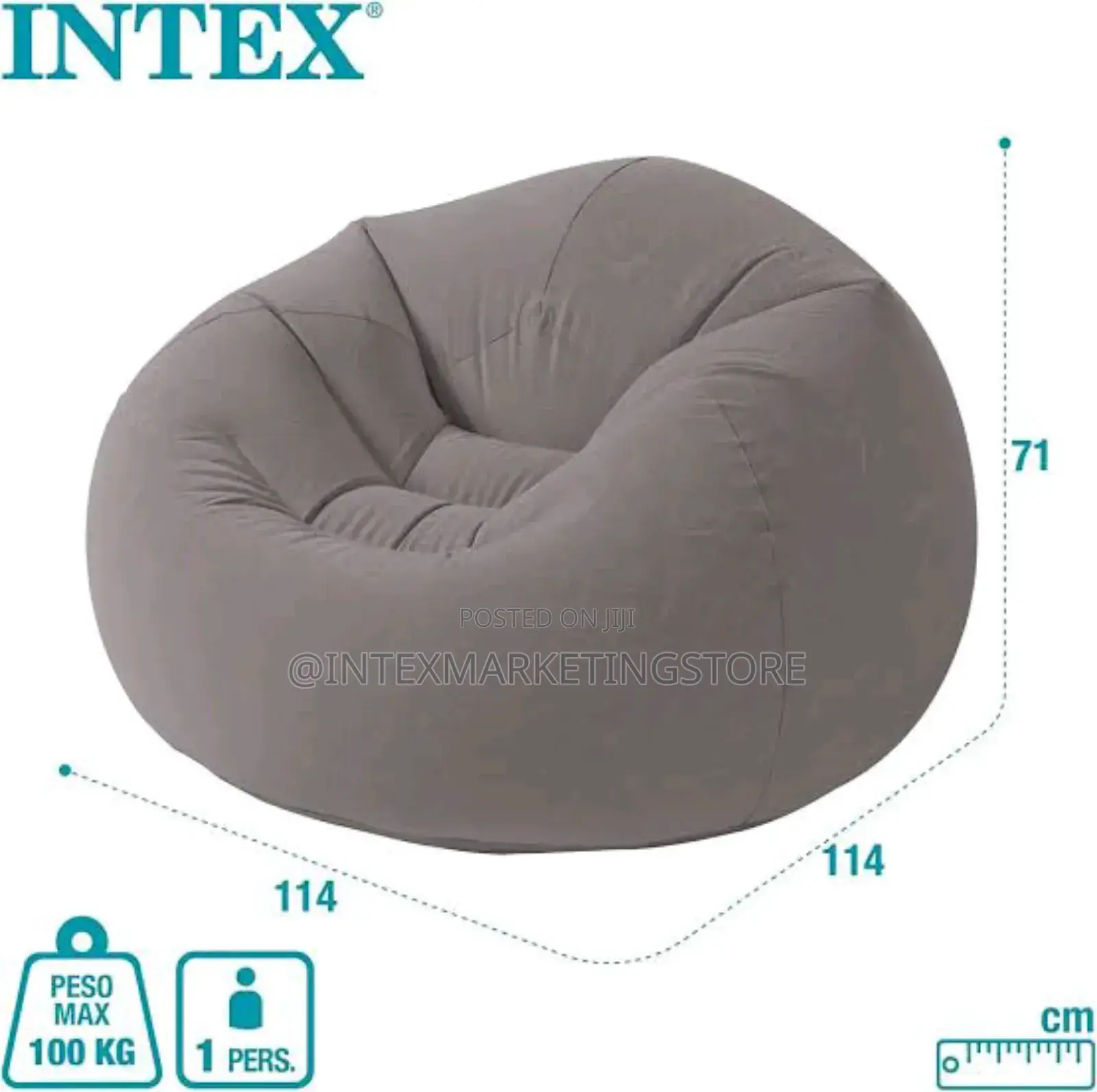 Intex Inflatable Beamless Chair