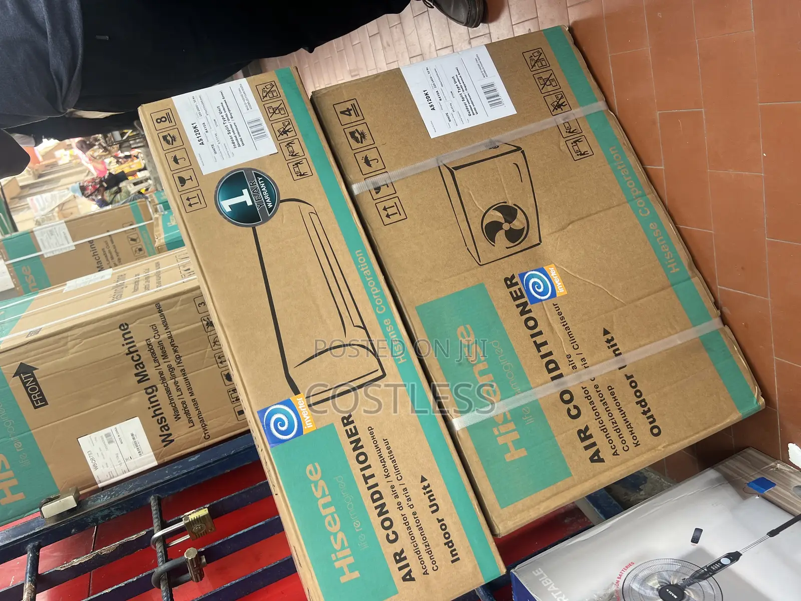 Hisense 1.5hp Inverter Copper Split Air Conditioner.