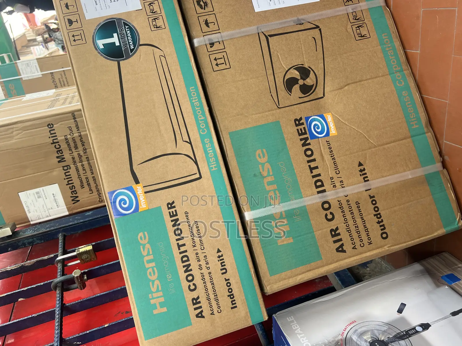 Hisense 1.5hp Inverter Copper Split Air Conditioner.