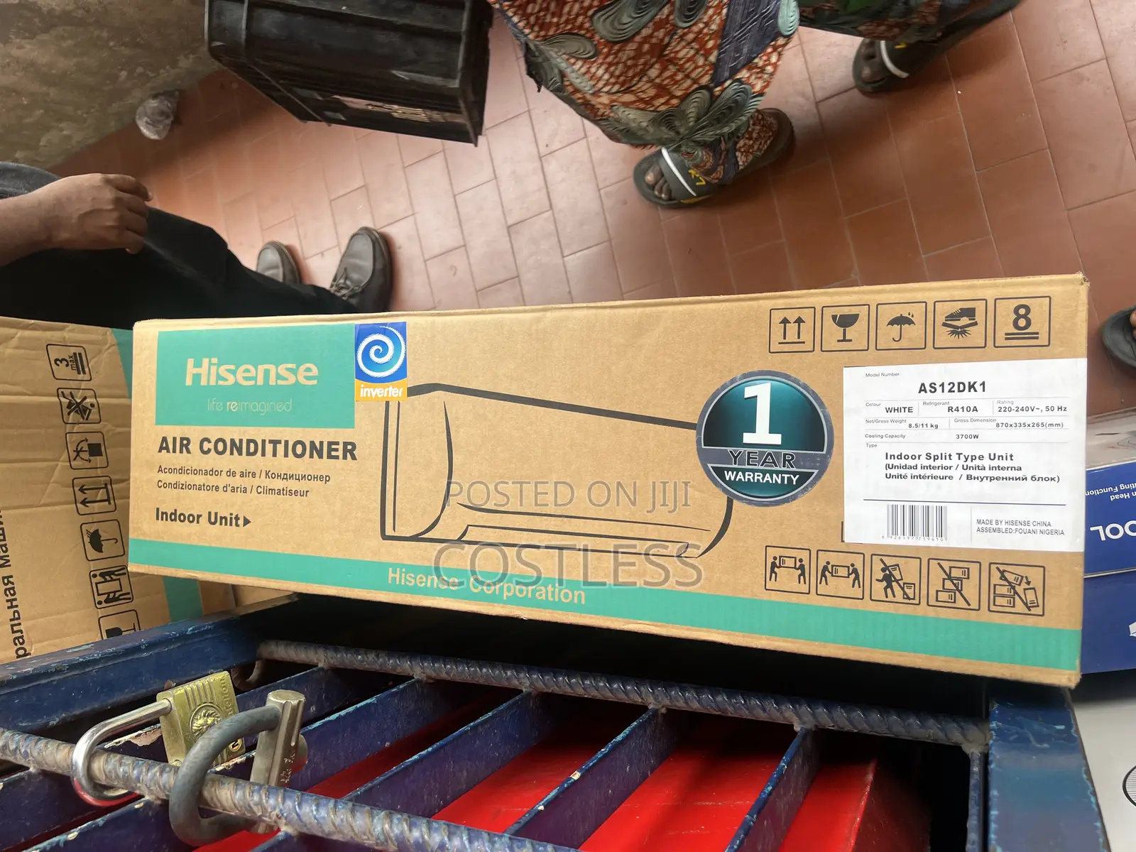 Hisense 1.5hp Inverter Copper Split Air Conditioner.
