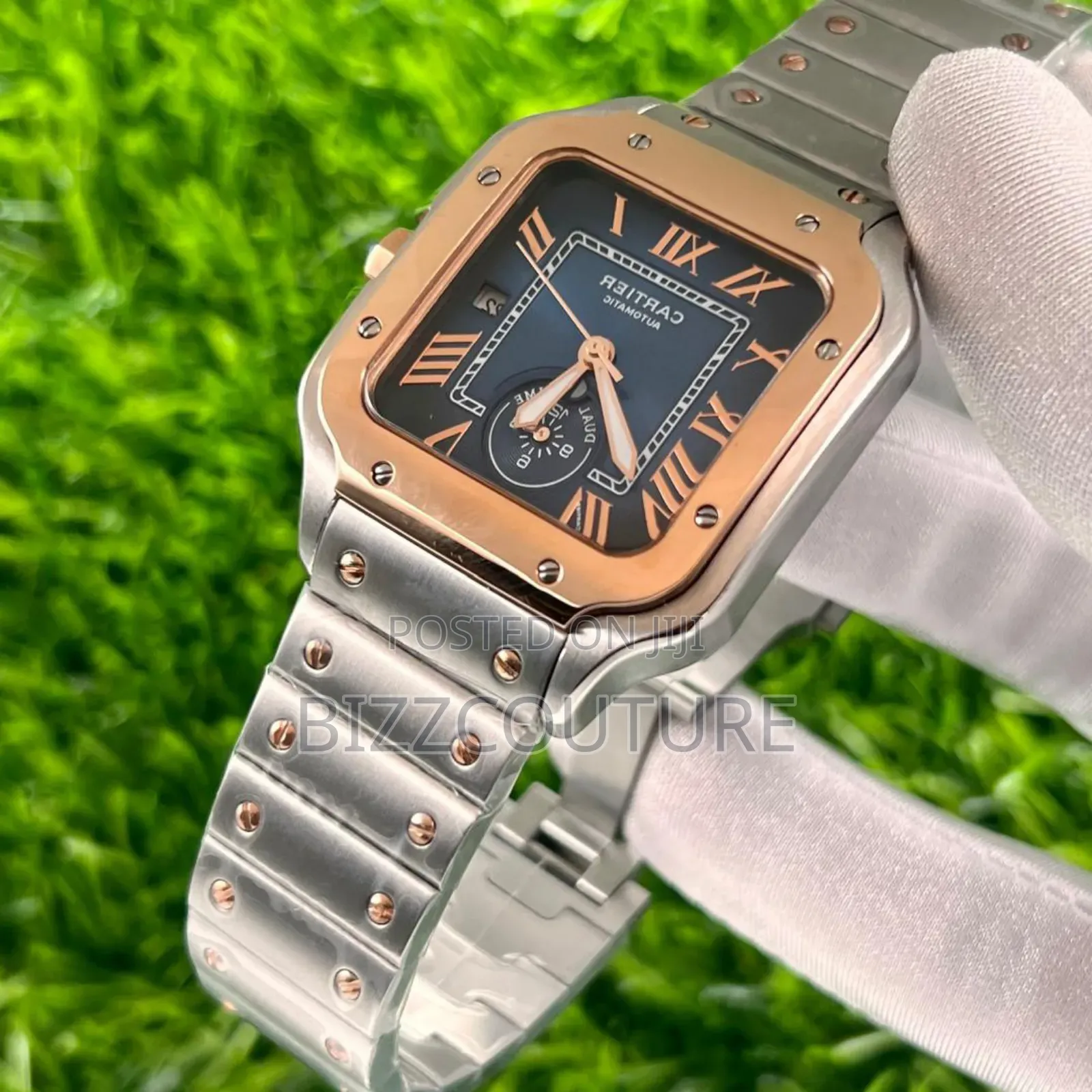 Original Cartier Silver Stainless Steel Watch