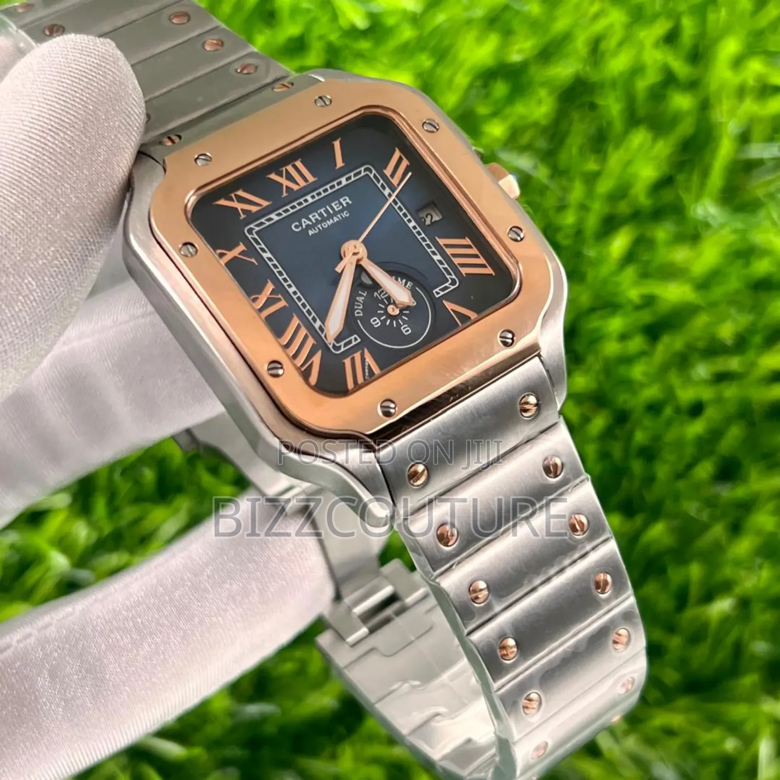 Original Cartier Silver Stainless Steel Watch