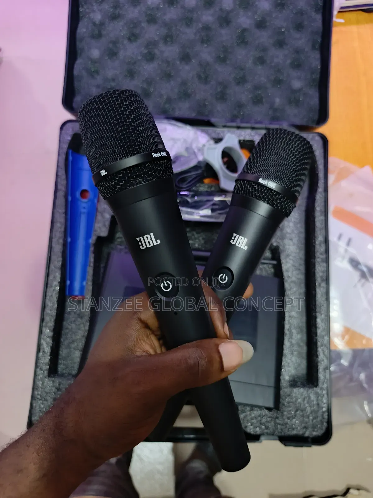 Jbl Rock 2l Wireless Microphone With 2 Mics