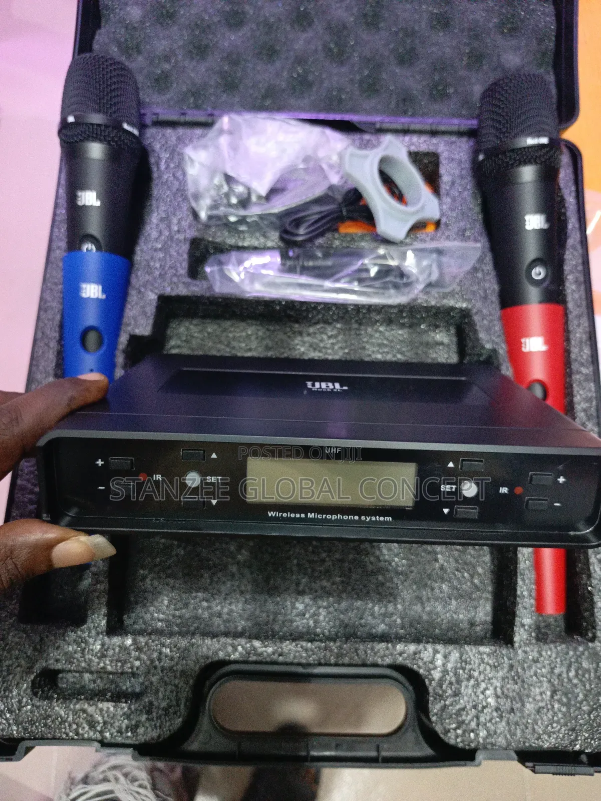 Jbl Rock 2l Wireless Microphone With 2 Mics