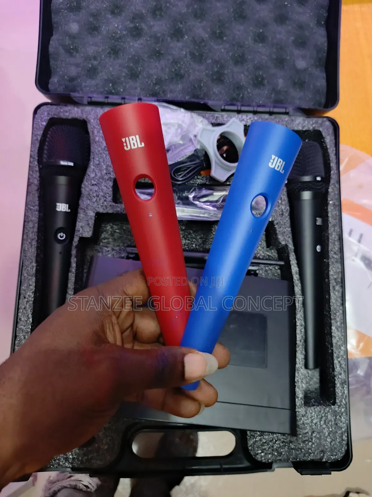Jbl Rock 2l Wireless Microphone With 2 Mics
