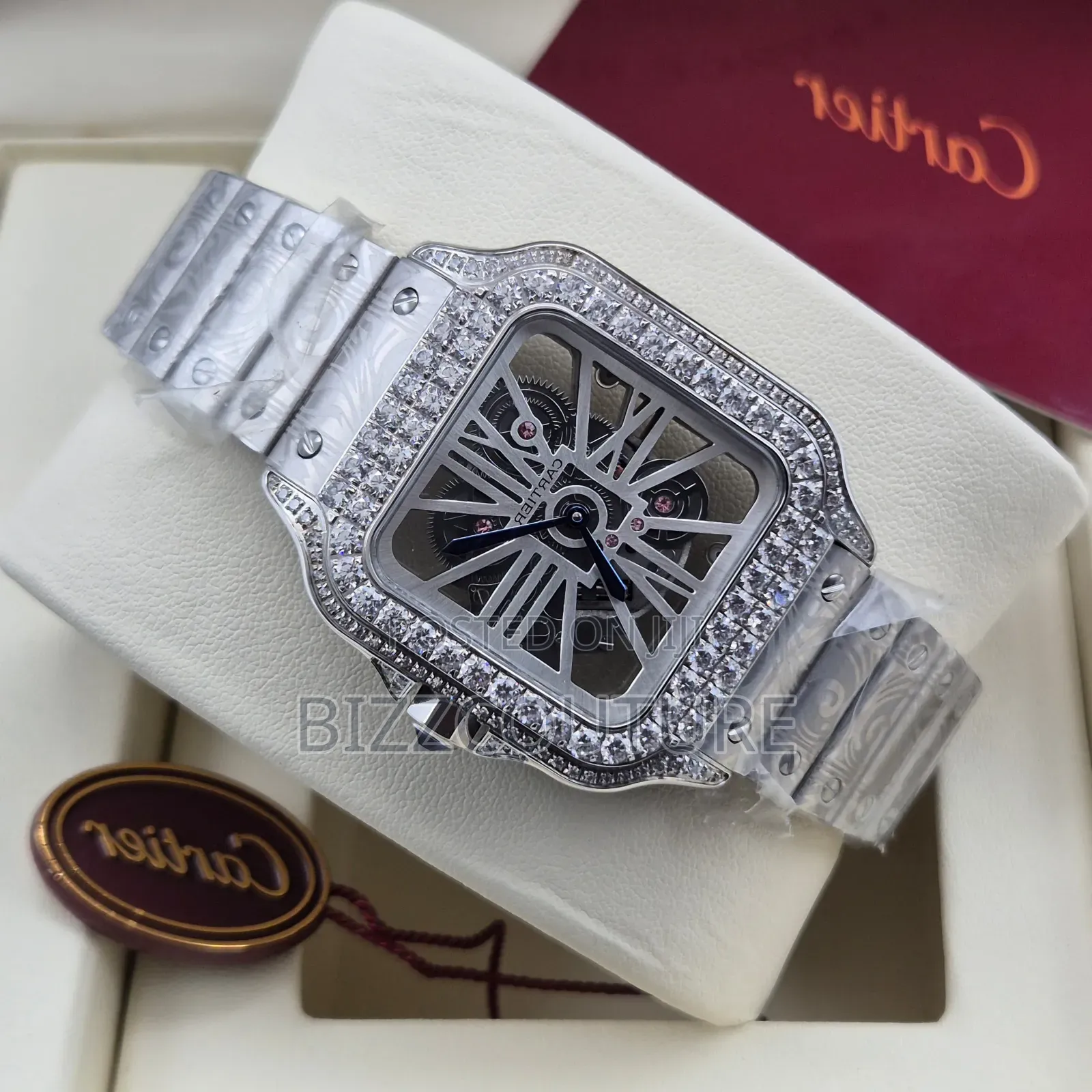 Original Cartier Silver Stainless Steel