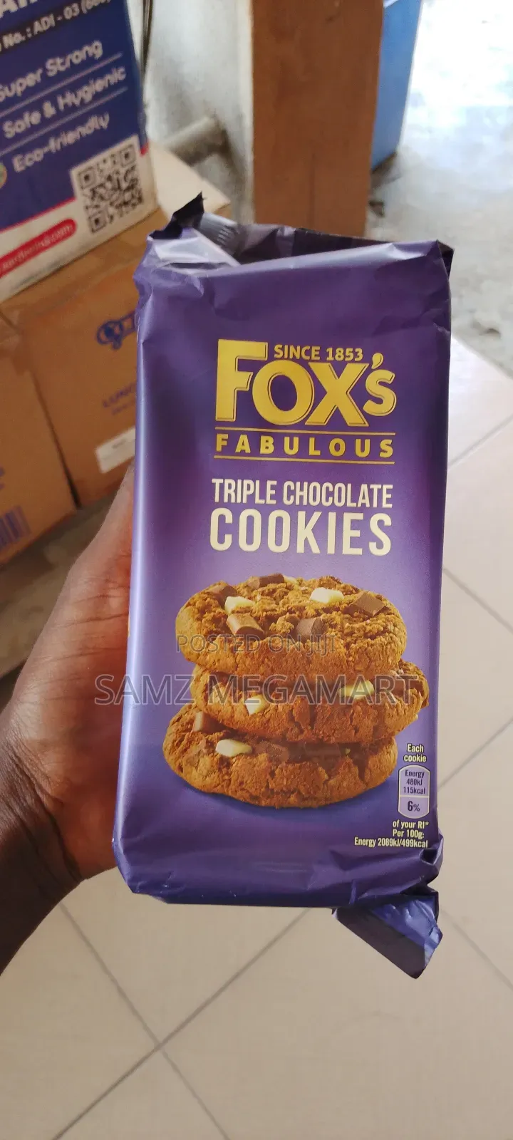 Fox Chocolate Cookies 8x180g