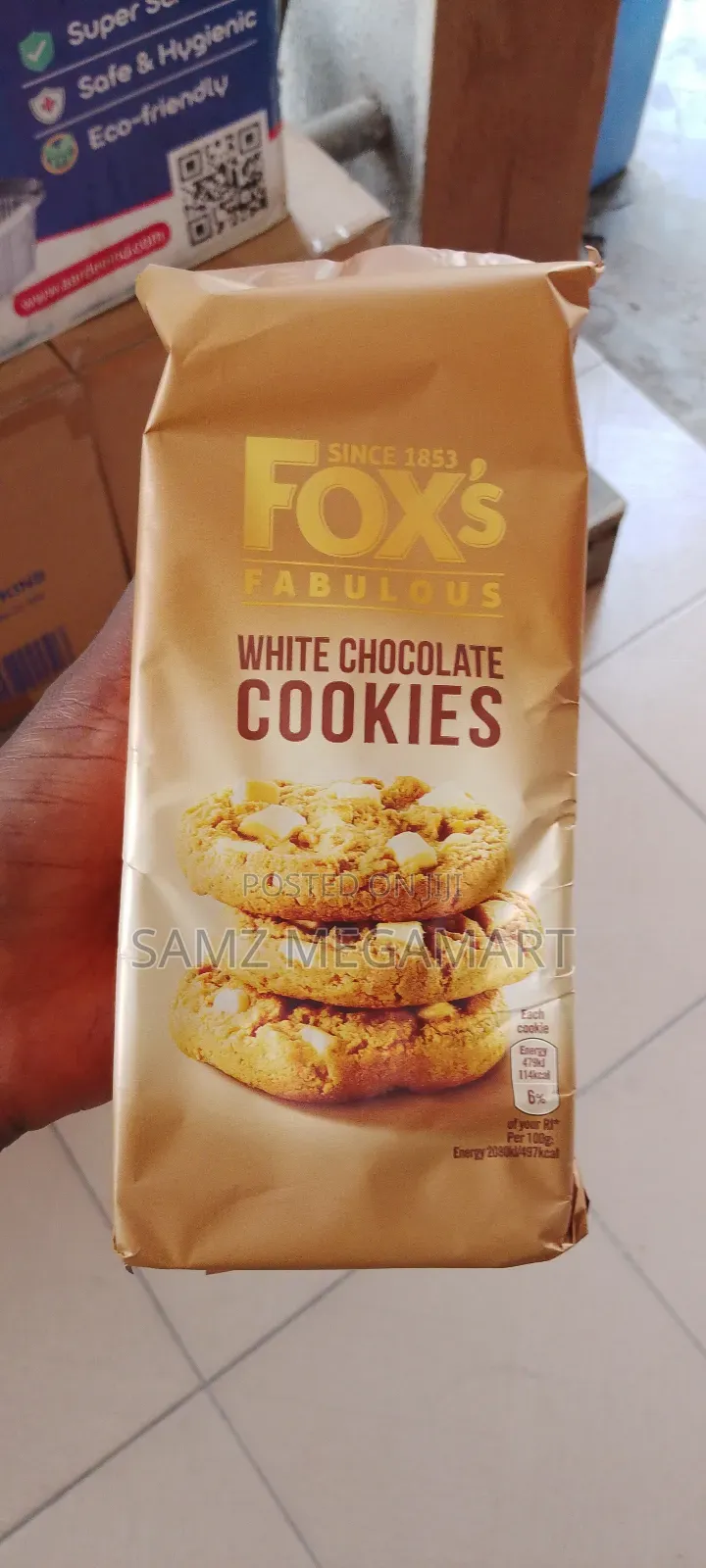 Fox Chocolate Cookies 8x180g