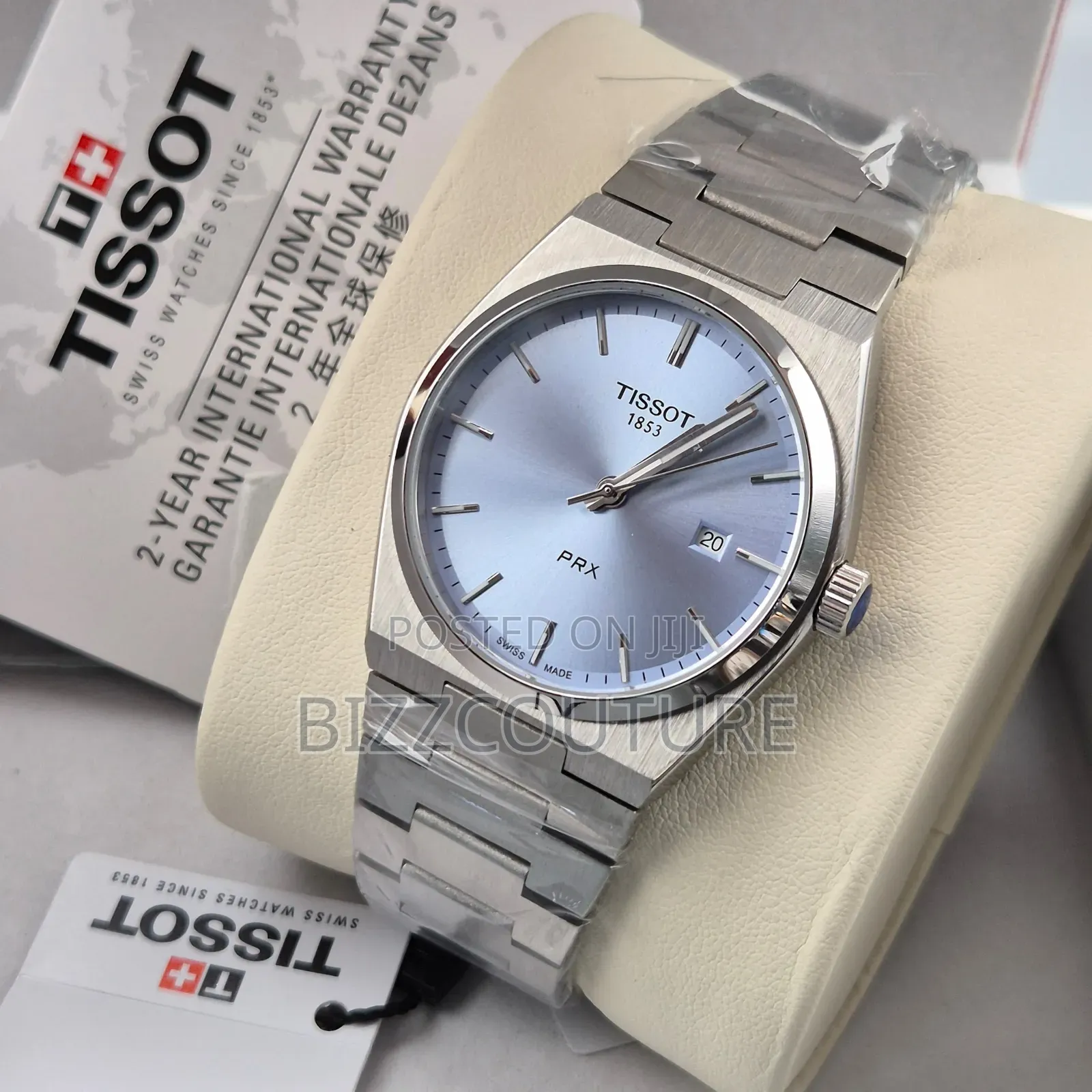 Original Tissot Silver Stainless Steel Watch