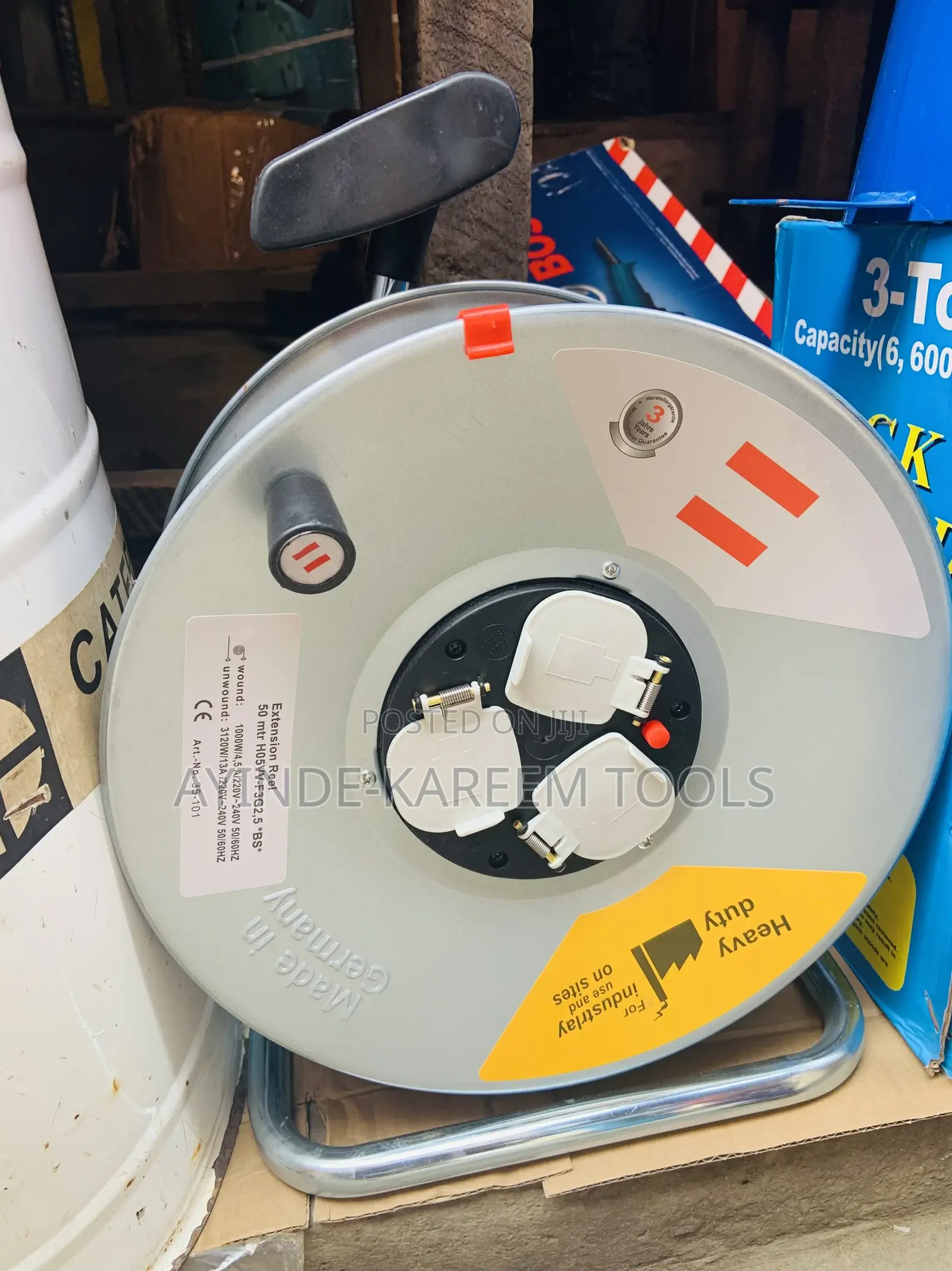 Heavy Duty Extension Cable Reels(2.5mm)(50meter)