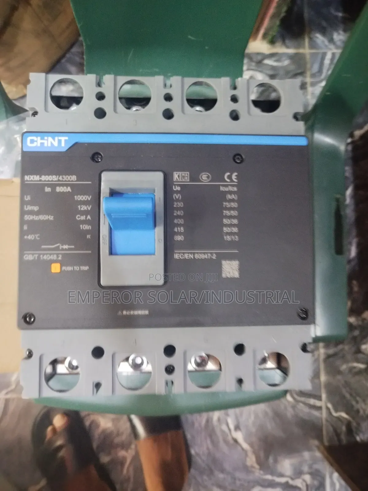 800mps Chint Circuit Breaker 4pole