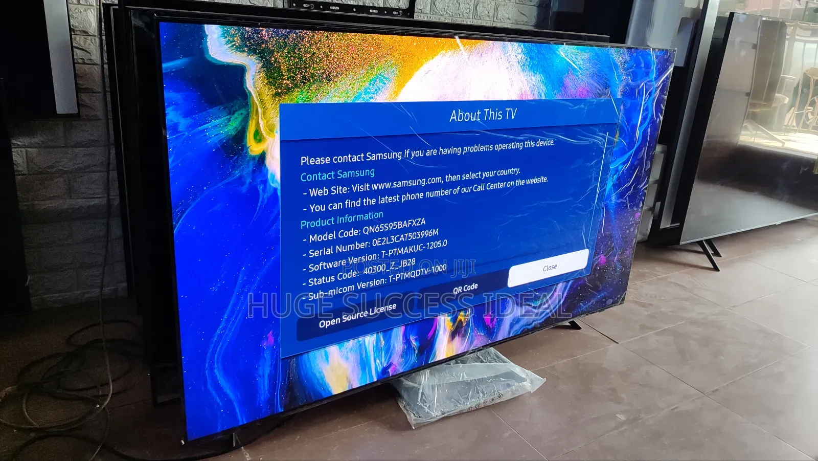 Samsung 65 Inch Qd Oled S95b Series Smart 4k Uhd Hdr Tv
