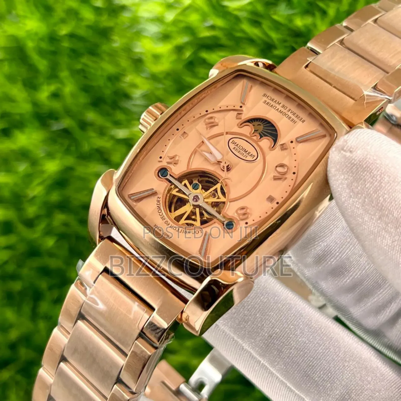 Original Parmigiani Fleurier Gold Stainless Steel Watch