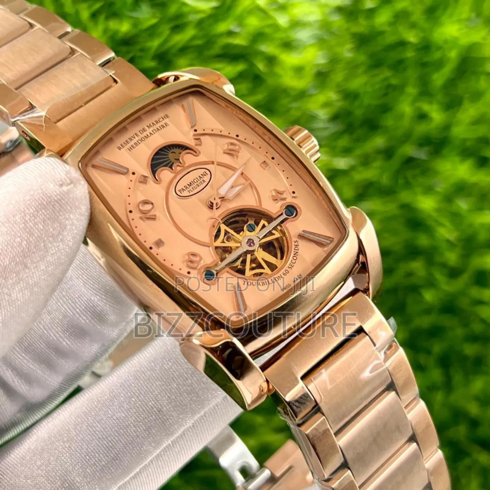 Original Parmigiani Fleurier Gold Stainless Steel Watch