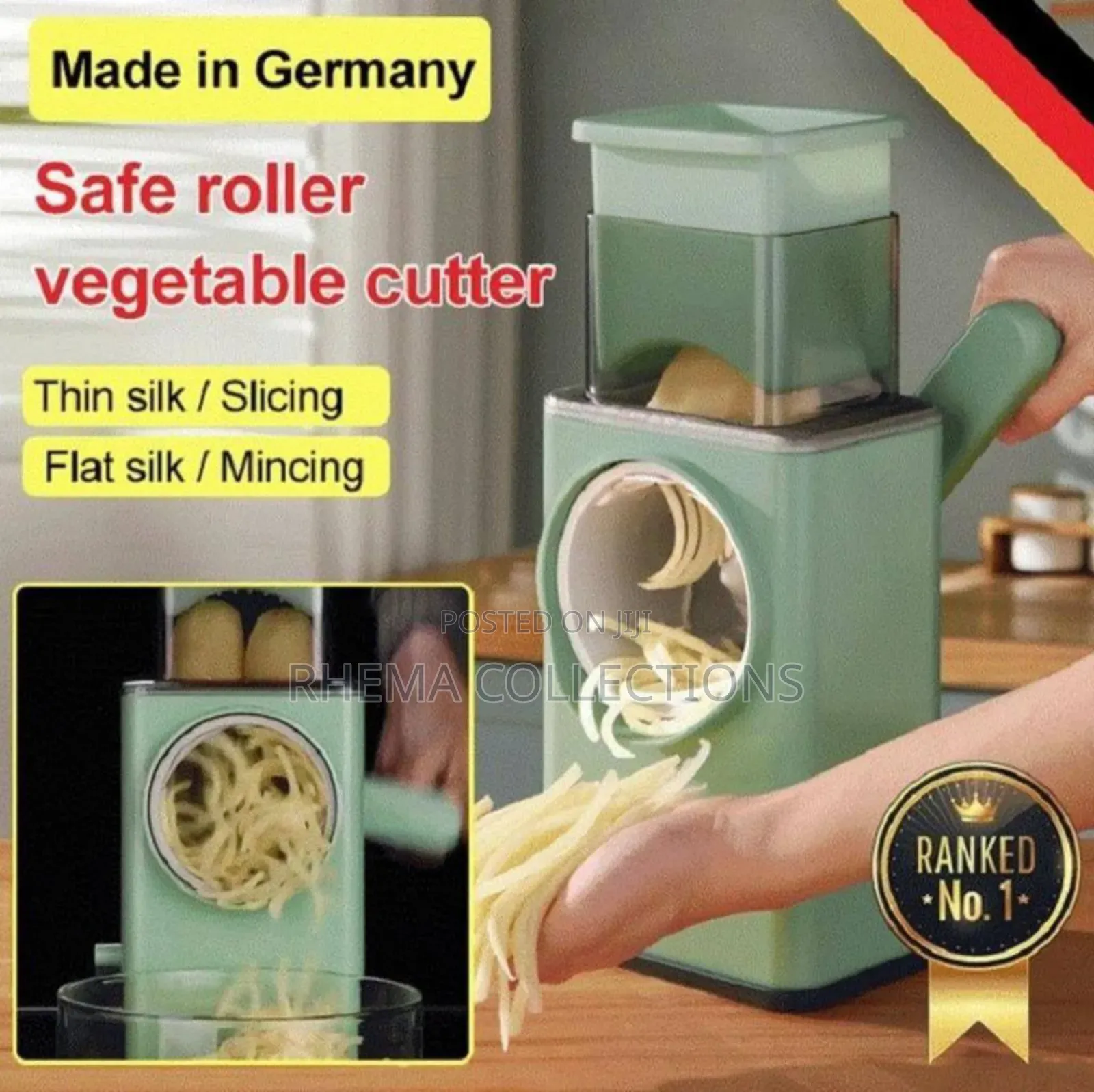 Multi-Function Stainless Steel Vegetable Cutter