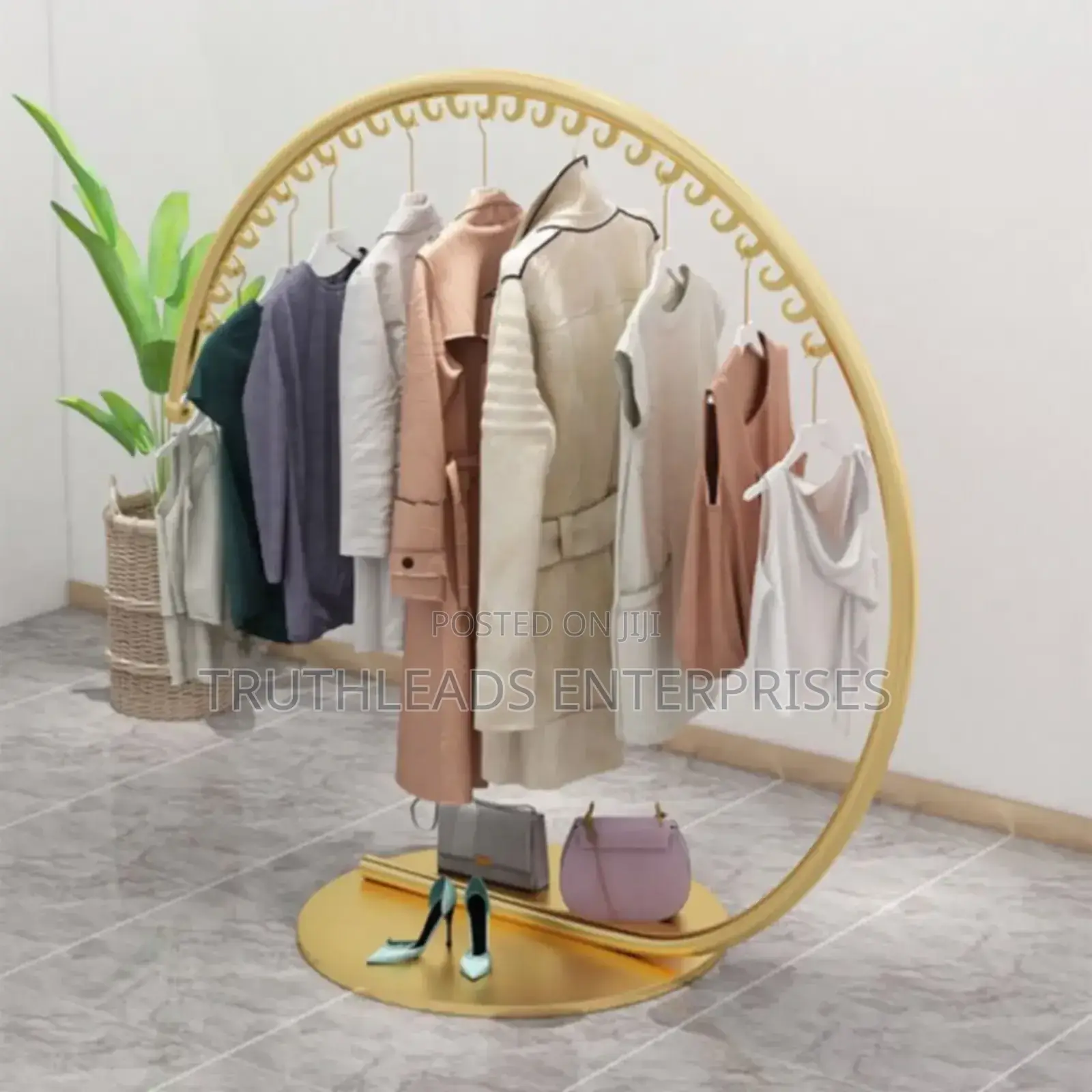 European Style Garment Clothing Display Rack