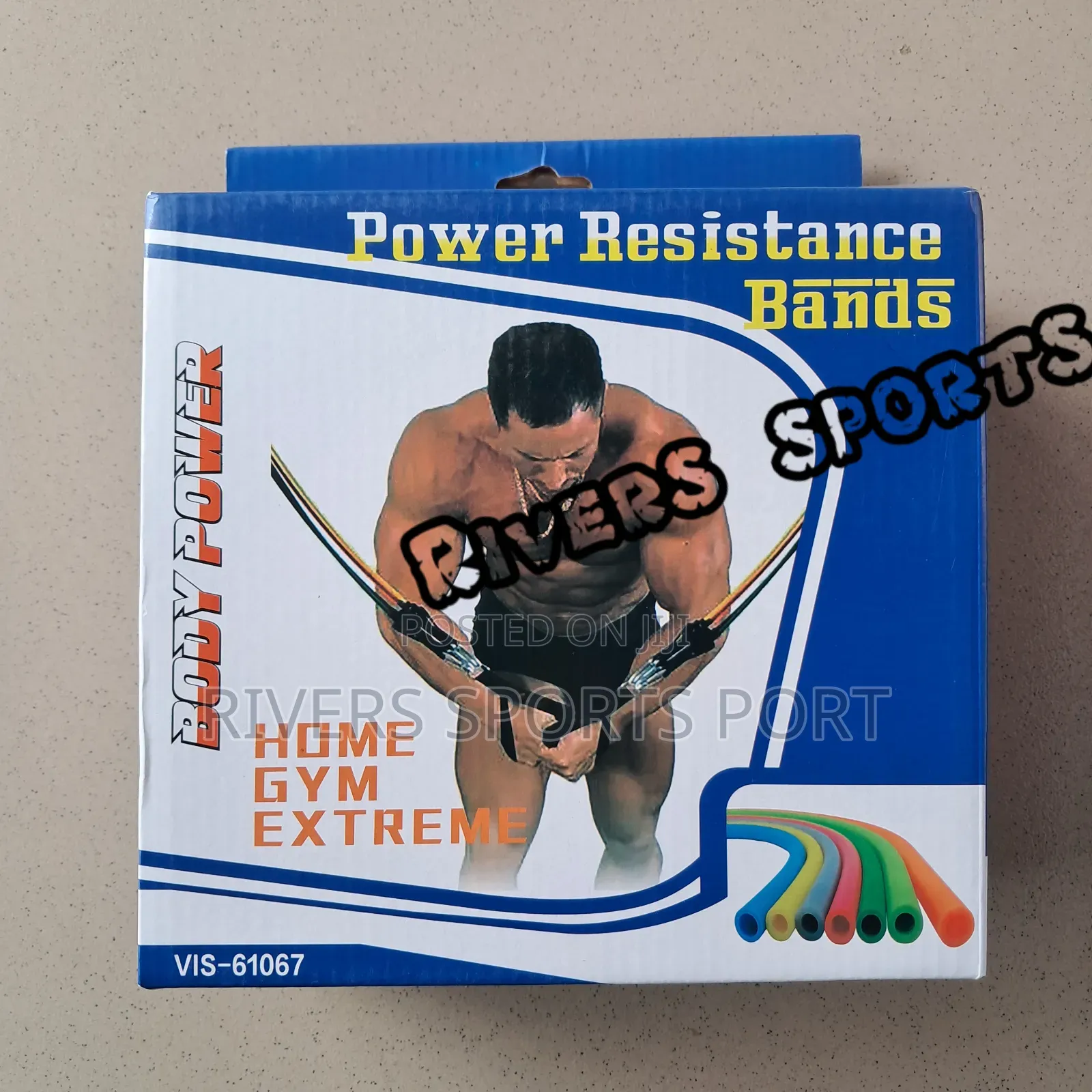 11in1 Power Resistance Band/Rope Home Gym Extreme Exerciser