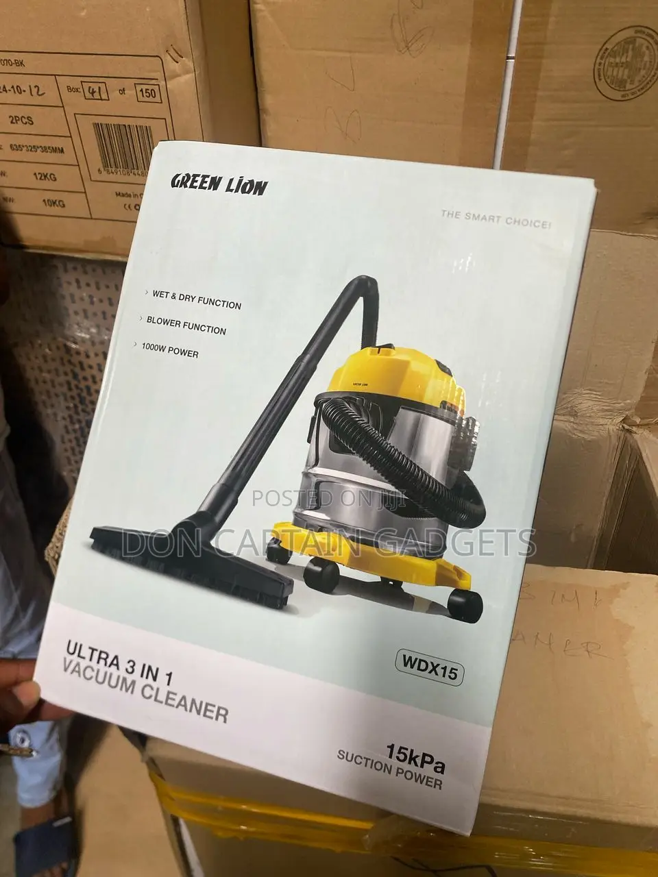 Green Lion Ultra 3 in 1 Vacuum Cleaner Wdx15