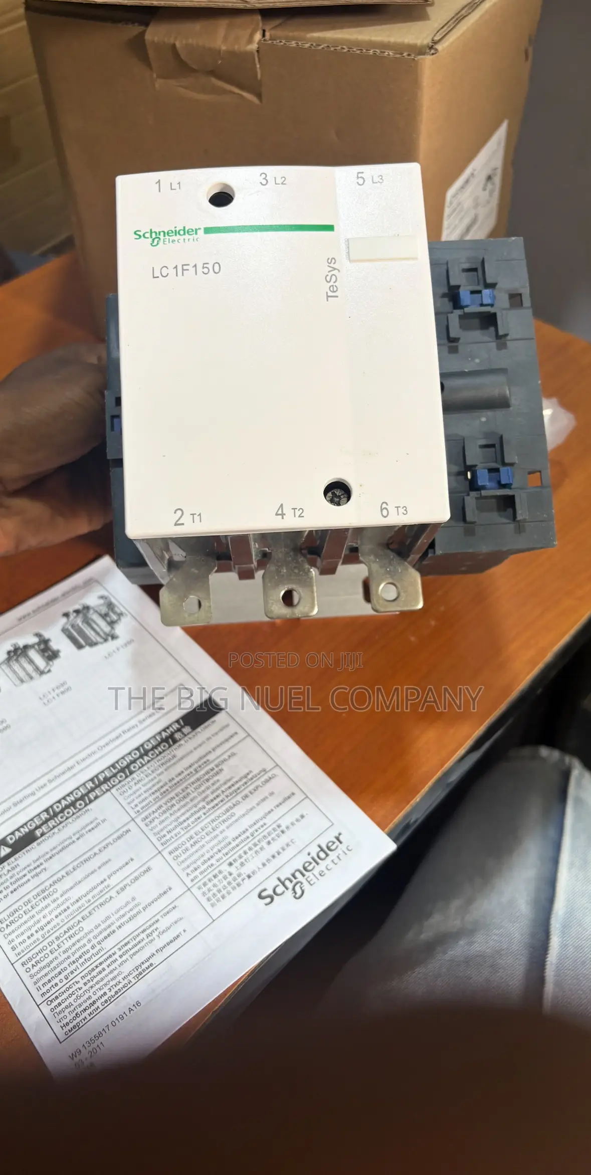 F150 3 Pole 250a Contactor Schneider