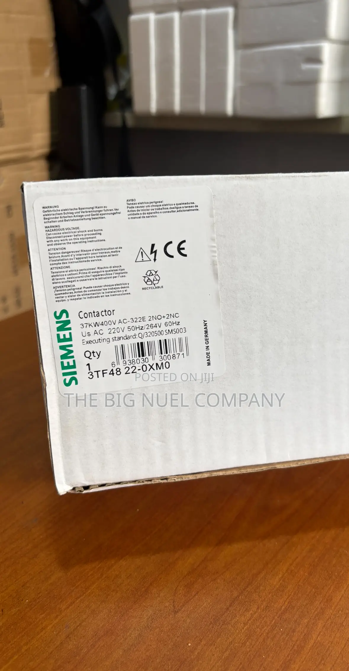 3tf48 /100a Siemens Contactor