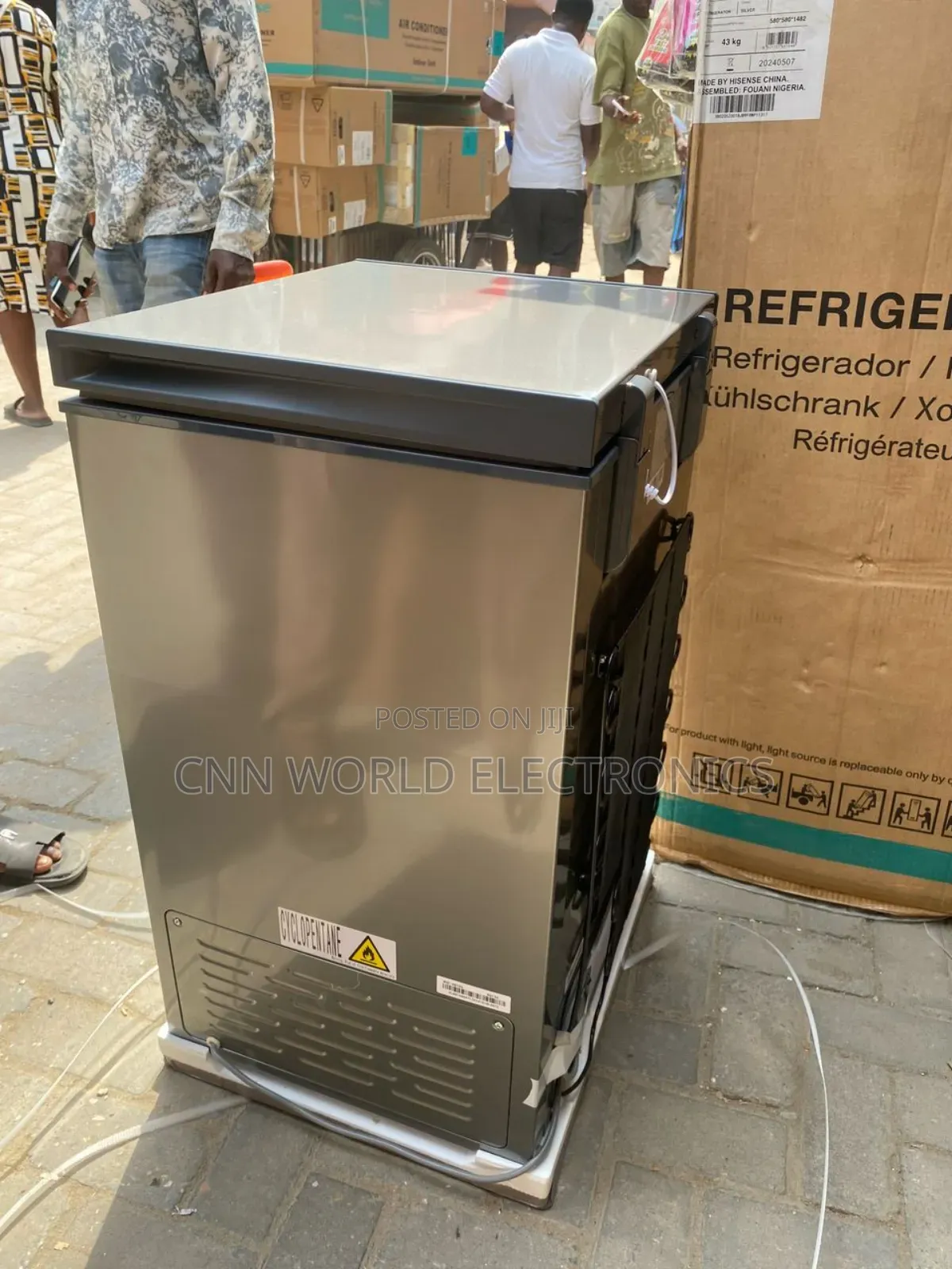 New Royal 105l Chest Freezer Faster Cooling Warranty 1year