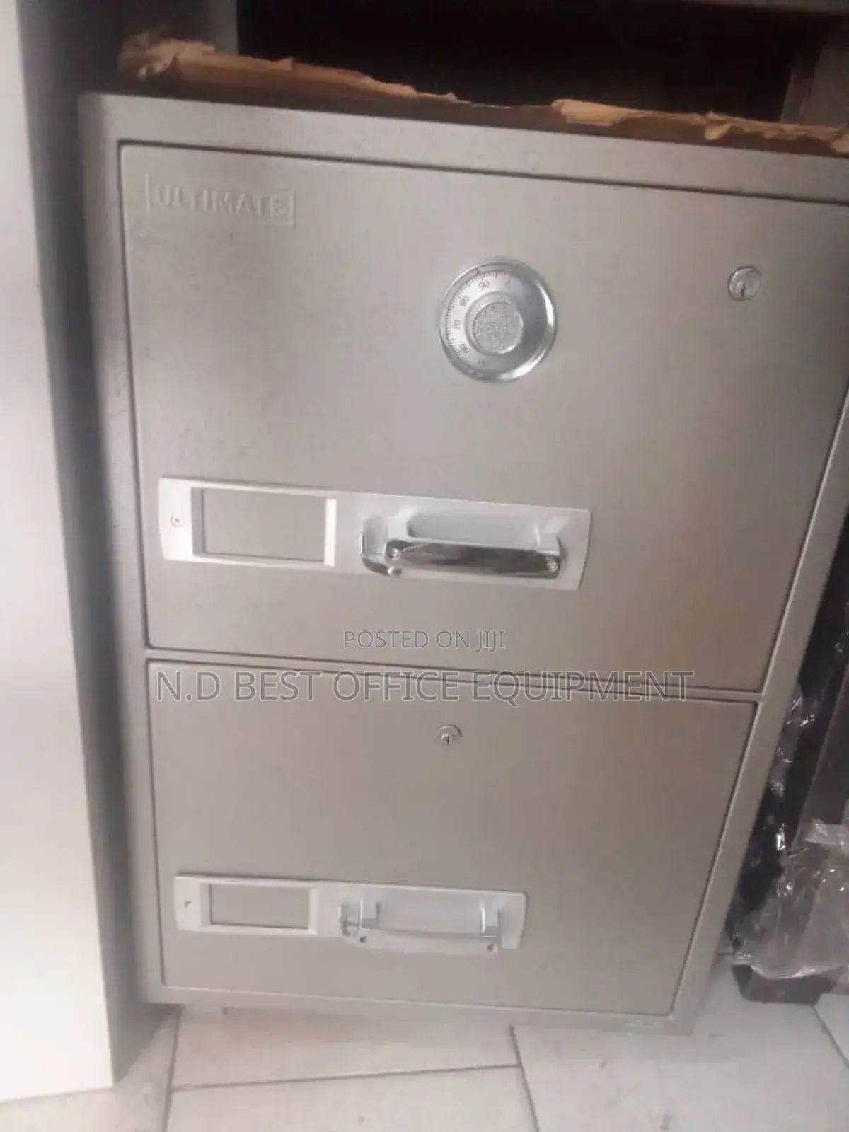 Two Drawings Fireproof Safe Cabinets
