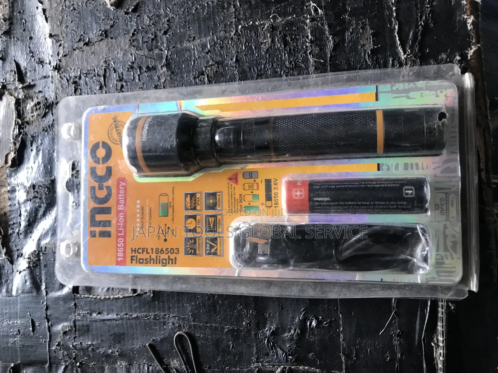 Ingco Flashlight Battery