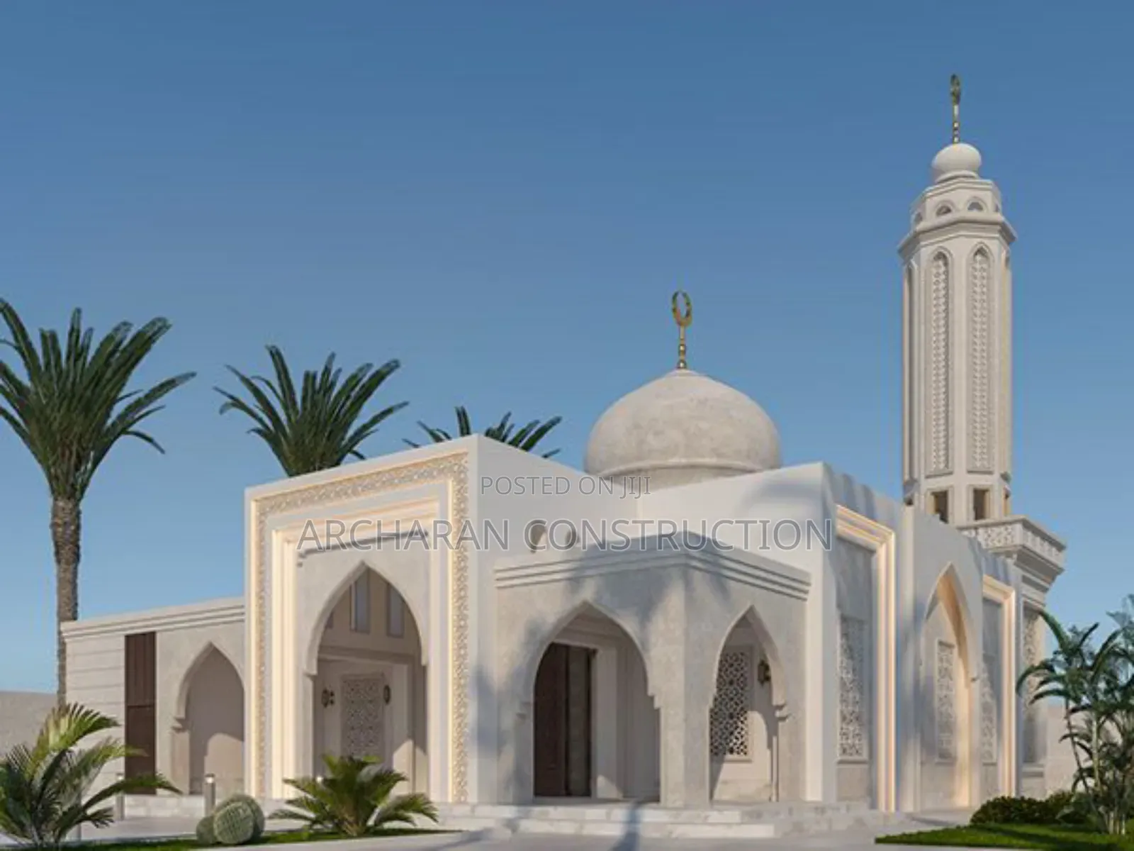 Mosque Design by Archaran Construction Company