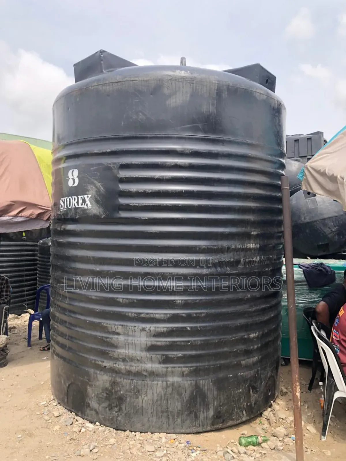 7,500 L Stores Water Tank