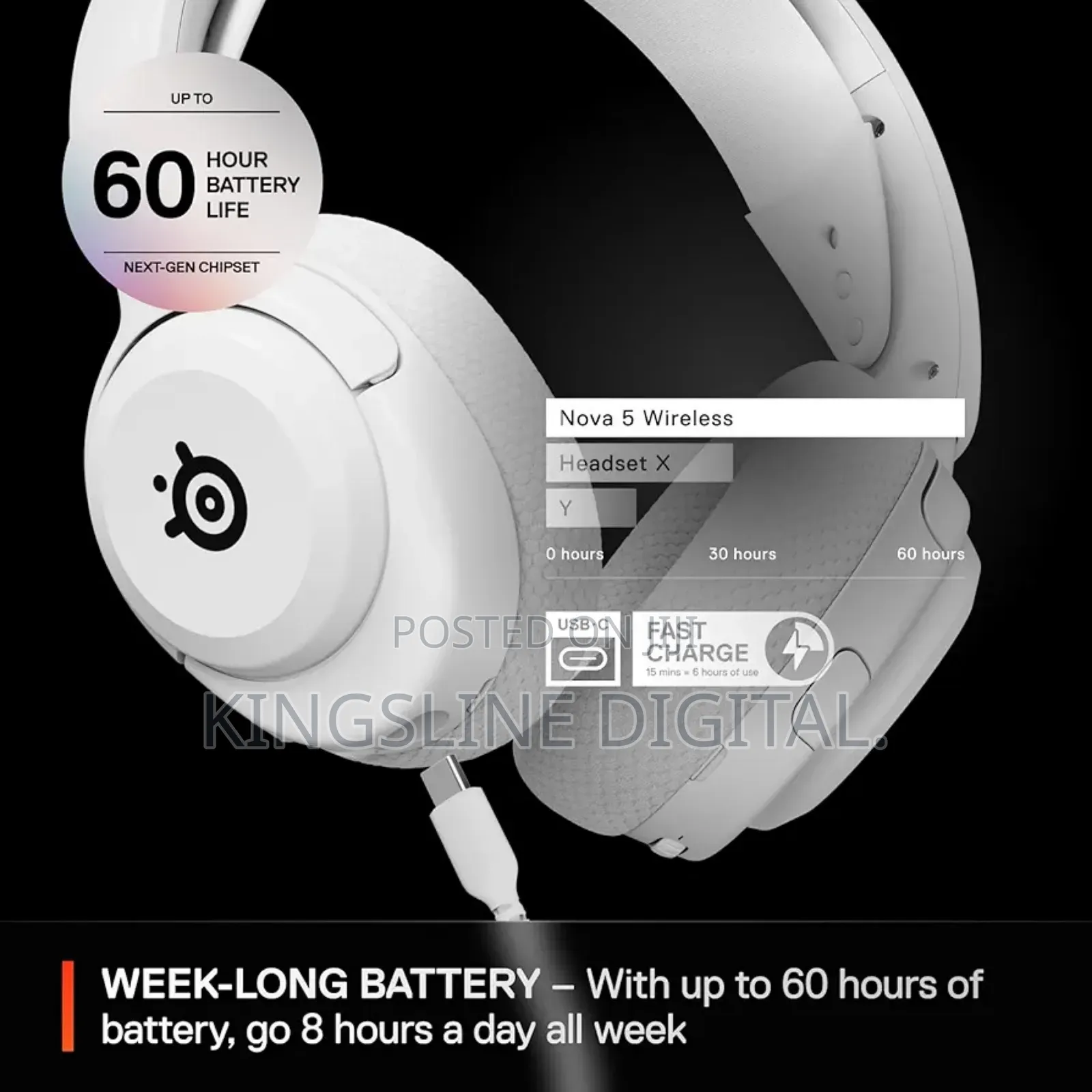 Steelseries Arctis Nova 5 Wireless Gaming Headset