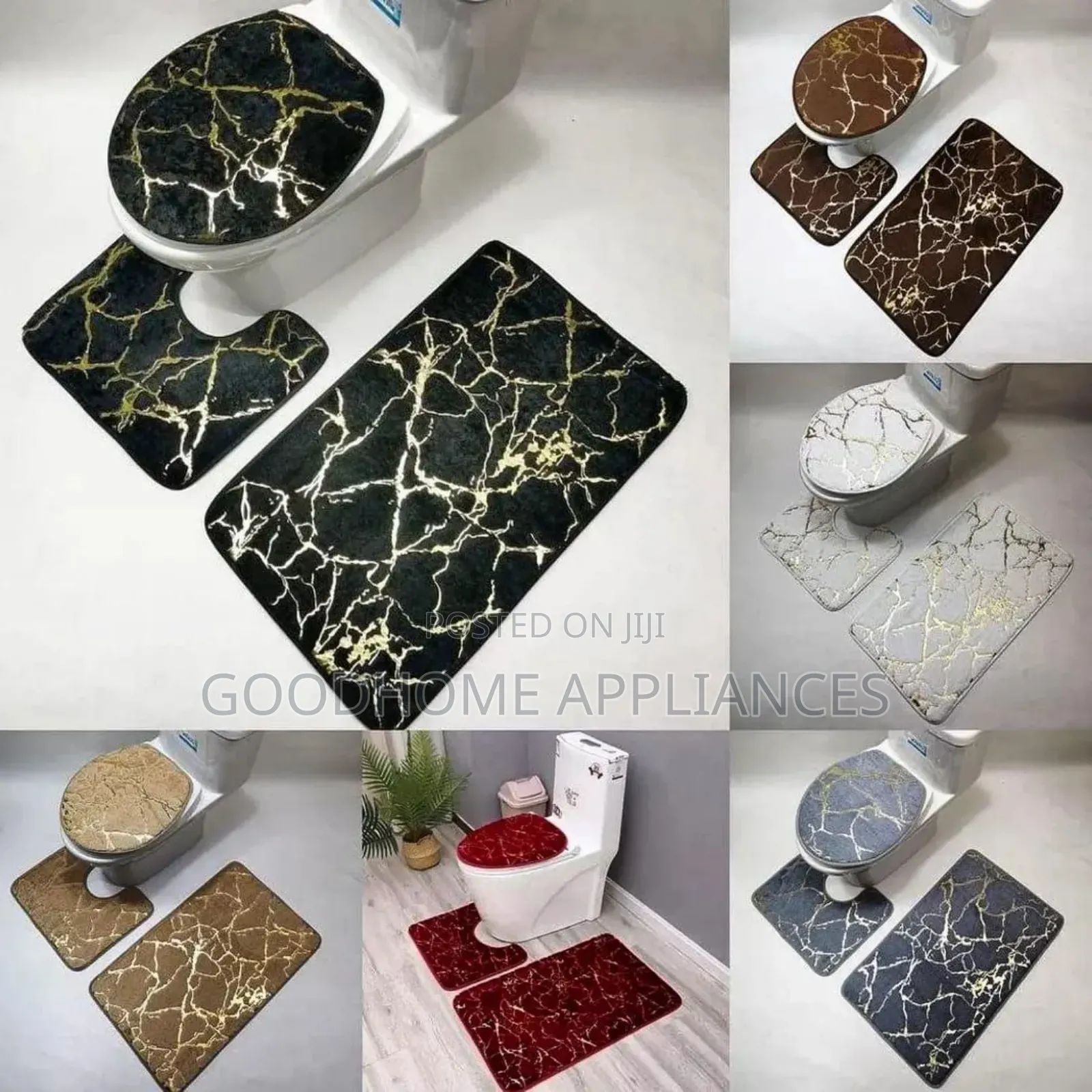 3 in 1 Toilet Foot Mat