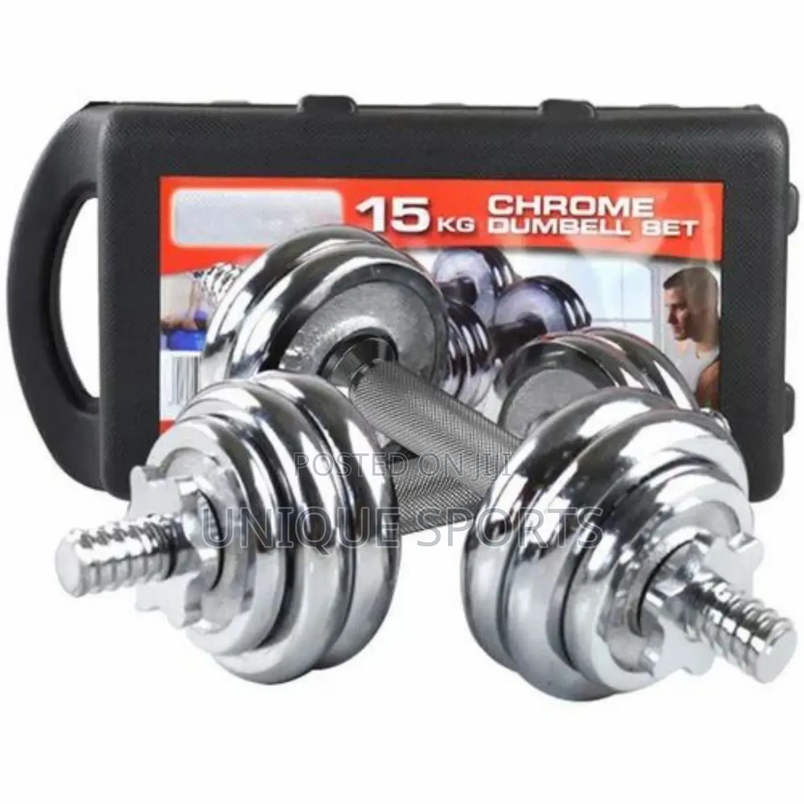 15kg Chrome Dumbbell