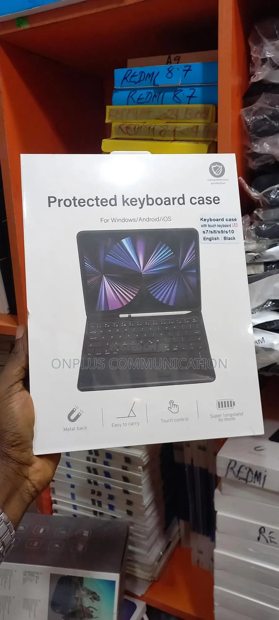 Samsung Tab S7/S8 Bluetooth Keyboard Case