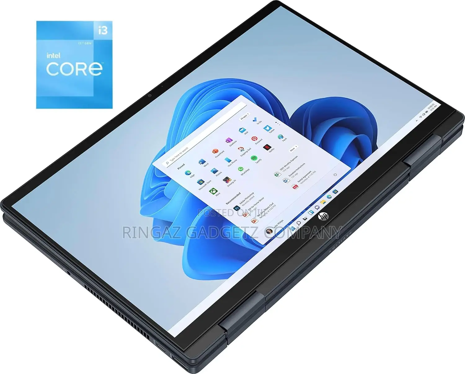 New Laptop HP Pavilion X360 8GB Intel Core I3 SSD 256GB