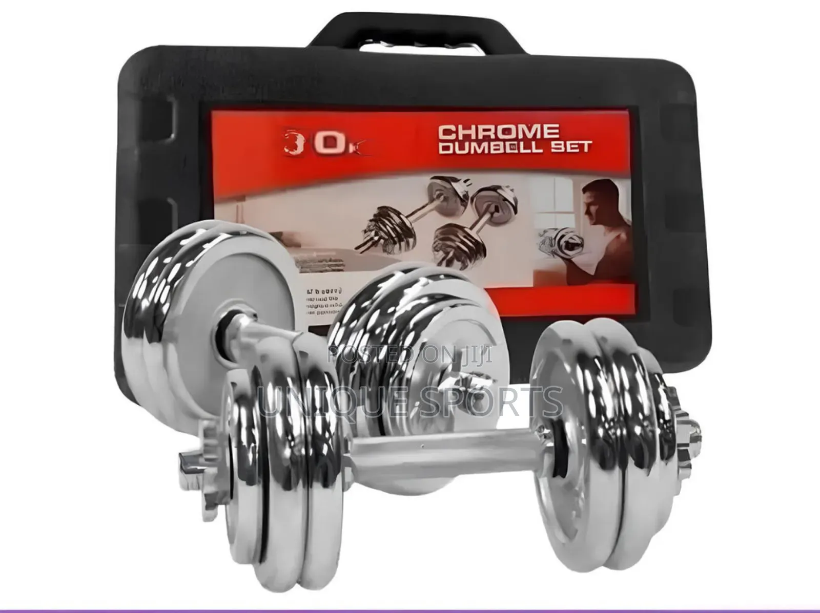 Generic 30kg Chrome Dumbbell