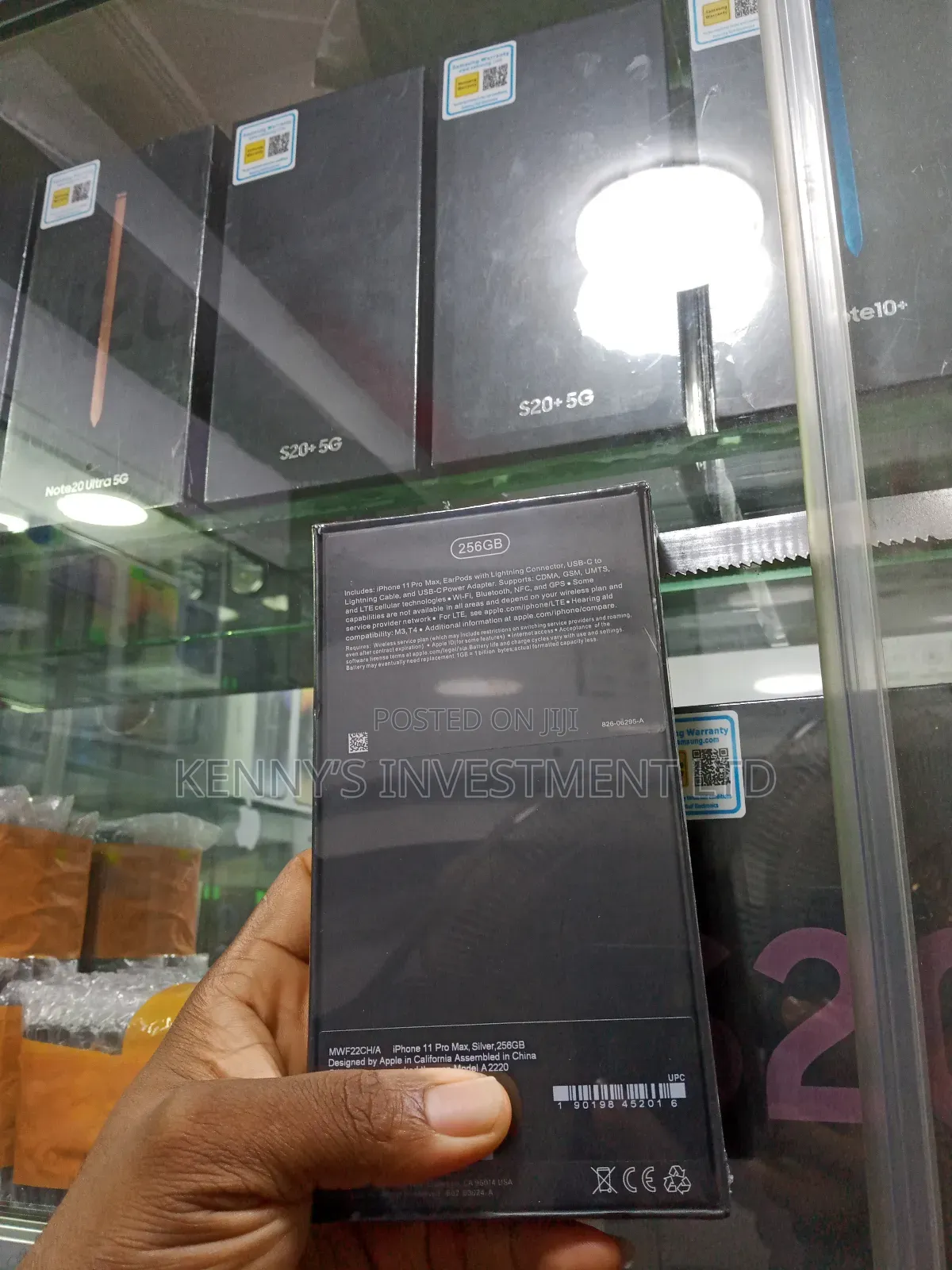 New Apple iPhone 11 Pro Max 256 GB Silver