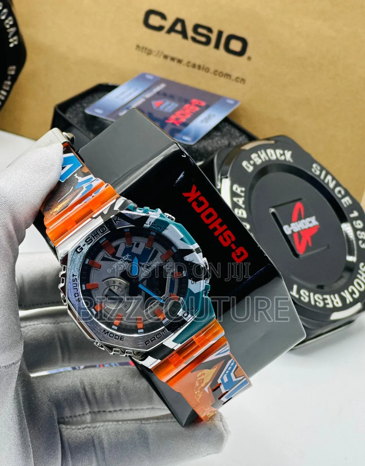 Original Casio G-Shock Rubber Strap Watch Available in Store