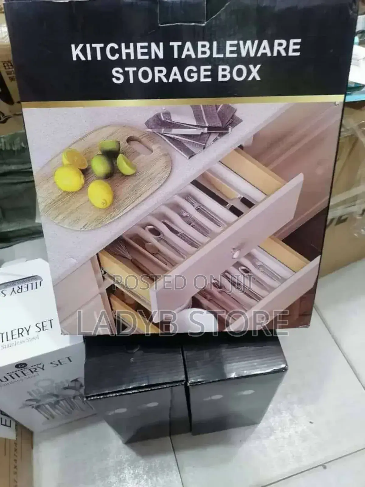 Plastic Cutlery Organiser